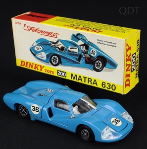 Dinky toys 420 matra 630 ee287 front