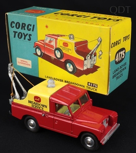 Corgi toys 417s landrover breakdown truck ee306 front
