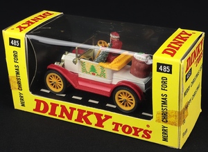 Dinky toys 485 merry christmas ford ee331 back