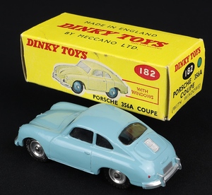 Dinky toys 182 porsche 356a coupe ee335 back