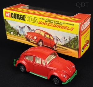Corgi toys 383 vw beetle ee357 front