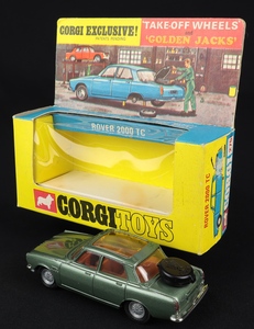 Corgi toys 275 rover 2000 tc ee357 back