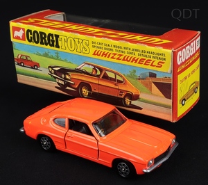 Corgi toys 311 ford capri ee362 front