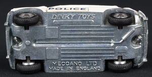 Dinky toys 250 police mini cooper ee385 base