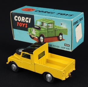 Corgi toys 406 landrover ee391 back