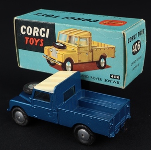 Corgi toys 406 landrover ee392 back
