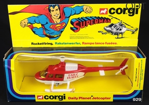 Corgi toys 929 daily planet jetcopter ee394 front