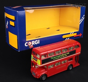 Corgi routemaster bus last collector visit ee397 front