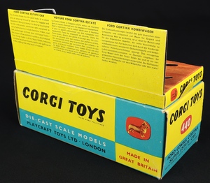 Corgi toys 440 ford consul cortina golfing ee404 box