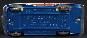 Corgi toys 440 ford consul cortina golfing ee404 base