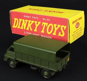 Dinky toys 621 3 ton army truck ee411 back