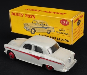 Dinky toys 176 austin a105 saloon ee415 back