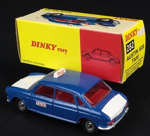 Dinky toys 282 austin taxi ee421 back