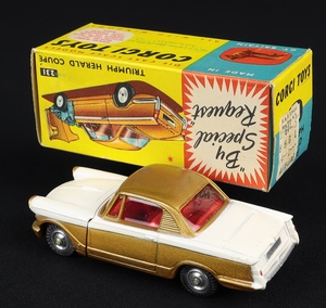 Corgi toys 231 triumph herald coupe ee439 back