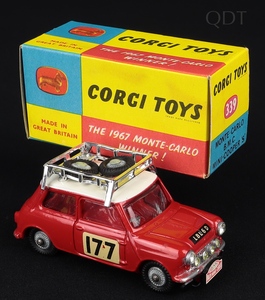 Corgi toys 339 monte carlo mini ee441 front