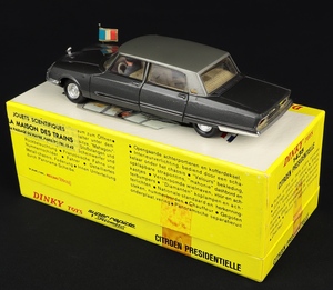 French dinky toys 1435 citroen presidentielle ee448 back