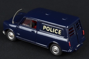 Corgi toys 448 bmc mini police van tracker dog ee458 back