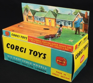 Corgi toys 440 golfing cortina ee461 box
