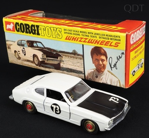 Corgi toys 303 roger clark's ford capri e478 front