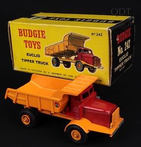 Budgie toys 242 euclid tipper truck ee499 front