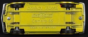 Corgi toys 338 chevrolet ss350 camaro ee504 base