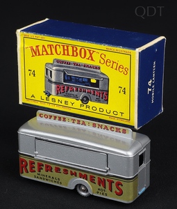 Matchbox models 74a mobile canteen ee509 front