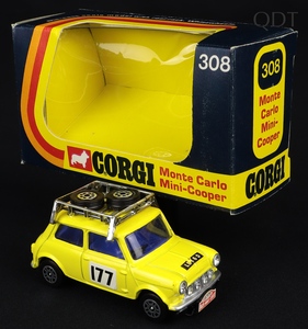 Corgi toys 308 monte carlo mini cooper ee515 front
