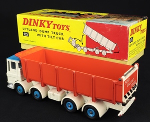 Dinky toys 925 leyland dump truck ee521 back