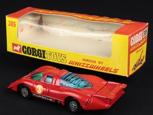 Corgi toys 385 porsche 917 ee529 back