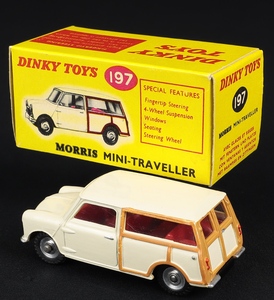 Dinky toys 197 morris mni traveller ee544 back