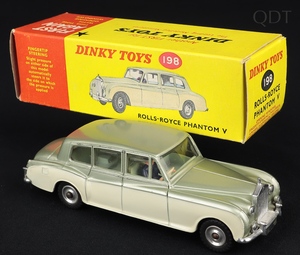 Dinky toys 198 rolls royce phantom v ee545 front