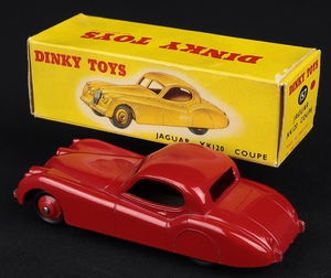 Dinky toys 157 jaguar xk120 coupe ee549 back