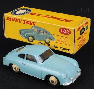 Dinky toys 182 porsche 356a coupe ee550 front