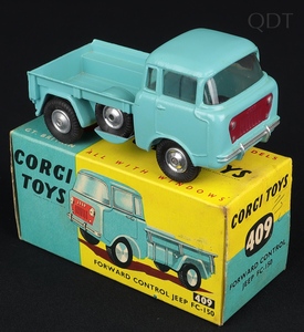 Corgi toys 409 forward control jeep ee57 frrnt