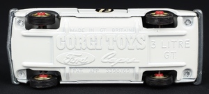 Corgi toys 303 roger clark's ford capri ee573 base