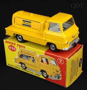 Dinky toys 436 atlas copco compessor lorry ee596 front