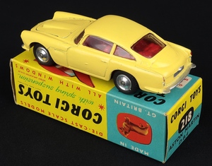 Corgi toys 218 aston martin db4 ee608 back