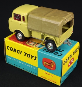 Corgi toys 419 forward control jeep detachable hood ee610 back