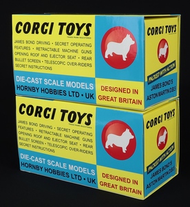 Corgi toys 04203 james bond aston martin ee625 back
