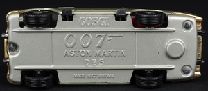 Corgi toys 271 james bond's aston martin ee630 base