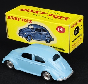 Dinky toys 181 volkswagen ee634 back