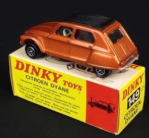 Dinky toys 149 citroen dyane ee637 back