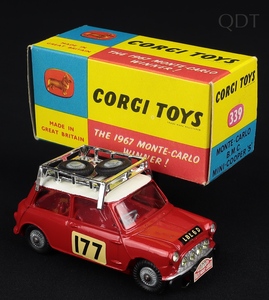 Corgi toys 339 monte carlo bmc mini cooper s ee563 front