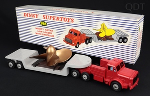 Dinky supertoys 986 mighty antar low loader propellor ee655 front
