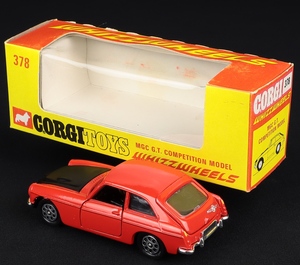 Corgi toys 378 mgc gt competition ee656 back