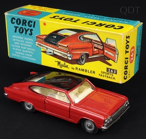 Corgi toys 263 marlin rambler ee662 front