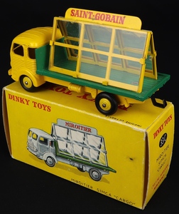 French dinky toys 33c miroitier simca cargo truck glazier ee672 back