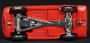 Corgi toys 319 lotus elan coupe cc433 base