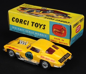 Corgi toys 337 customised chevrolet sting ray cc436 back