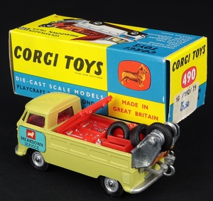 Corgi toys 490 volkswagen breakdown  truck cc441 back